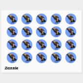 Falcon Raptor Birdlover's Wildlife Sticker (Blatt)