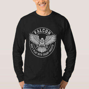 Falcon Sharp Objects Falconry Ornithologe Eagle T-Shirt