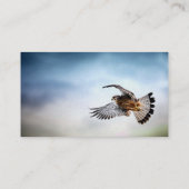 Falcon Soaring in the Sky Visitenkarte (Rückseite)