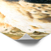 Falcon Sun Art Poster/Print Poster (Ecke)