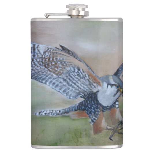 Falcon Vinyl Wrapped Flask by GStuller Flachmann (Vorderseite)