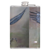 Falcon Vinyl Wrapped Flask by GStuller Flachmann (Rückseite)