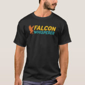 Falcon-Whisperer-Falknerei T-Shirt (Vorderseite)