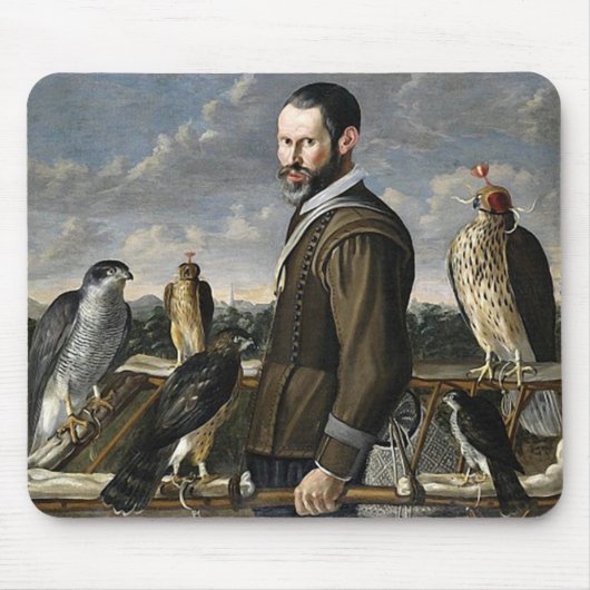 Falconer - 17. Jahrhundert Mousepad (Vorne)