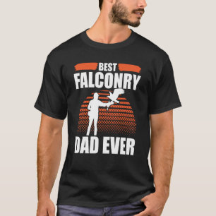 Falconer Falcon Hunter Falconer Tracker Ente Hunte T-Shirt