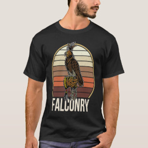 Falconer-Falknerornithologie-Vögel jagen Birdwa T-Shirt