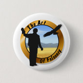 Falconer Medallion Round Button (Vorderseite)