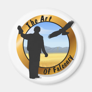 Falconer Medallion Round Magnet