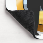 Falconer Medallion Round Mousepad (Ecke)