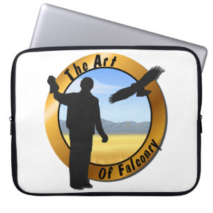 Falconer Medallion Runde Laptopschutzhülle