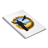 Falconer Medallion Runde Notizblock (Rechte Seite)