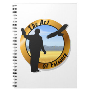 Falconer Medallion Runde Notizblock