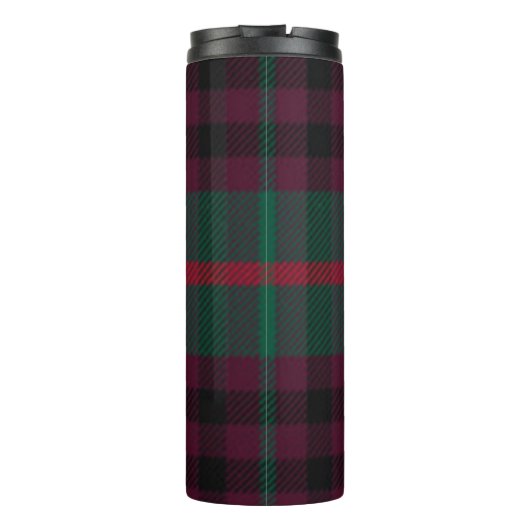 Falconer Scottish Clan Tartan & Crest Thermosbecher (Rückseite)