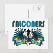 Falconers Gone Wild Postkarte (Vorne/Hinten)