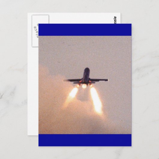 Falconet Launch Postkarte (Vorne/Hinten)