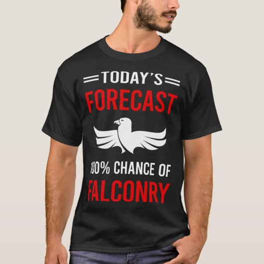 Falconry Falconer heute T-Shirt (Vorderseite)