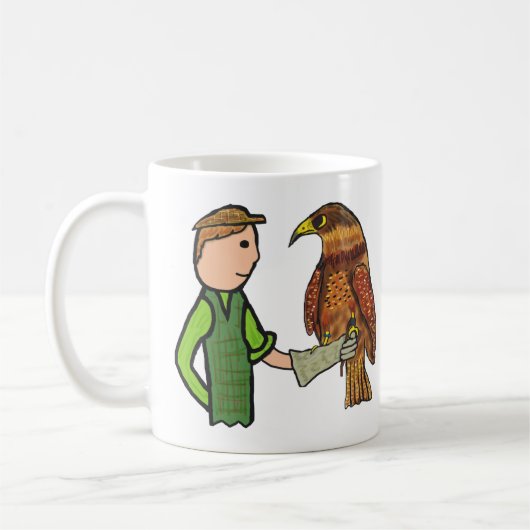 Falconry Kaffeetasse (Links)