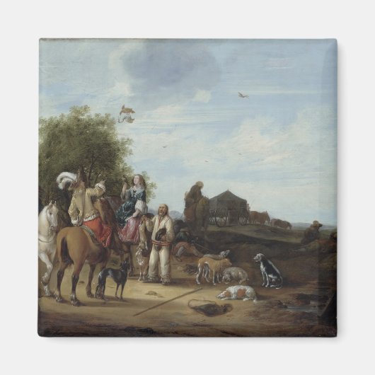 Falconry Magnet (Vorne)