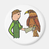 Falconry Magnet (Vorne)