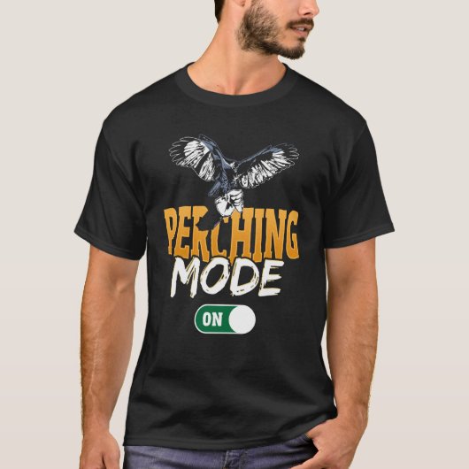 Falconry Mode ON Falconer T-Shirt (Vorderseite)