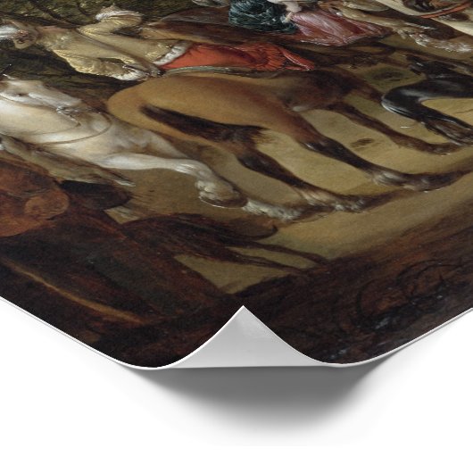 Falconry Poster (Ecke)