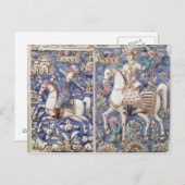 Falconry Postkarte (Vorne/Hinten)