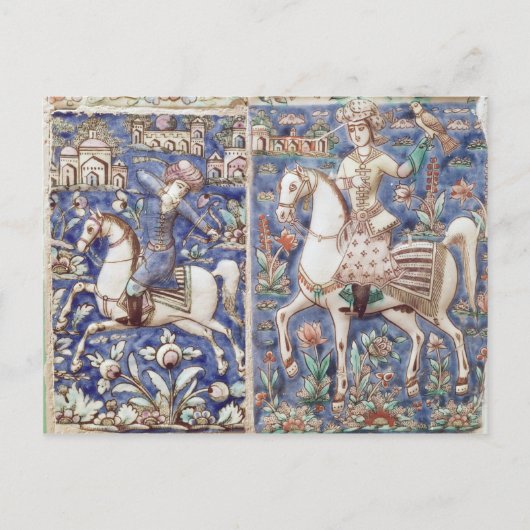 Falconry Postkarte (Vorderseite)