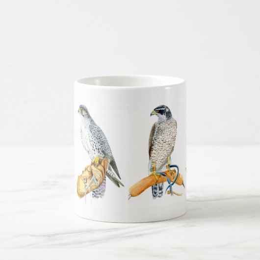 Falconry-Tasse Kaffeetasse (Mittel)