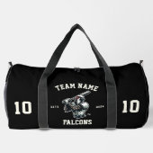 Falcons "Customizable" Baseball Duffle Bag (Rückseite)