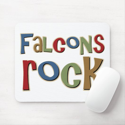 Falcons-Felsen Mousepad (Mit Mouse)