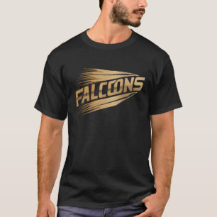 Falcons Golden Speed Typografie Design T-Shirt