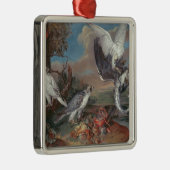 Falcons Grönlands Cyr Ornament Aus Metall (Rechts)