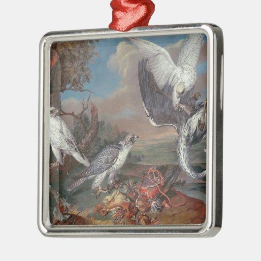 Falcons Grönlands Cyr Ornament Aus Metall (Links)