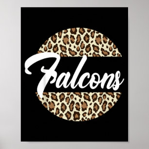 Falcons-Hymnasium-Maskottchen-Sportteam Frauen Poster