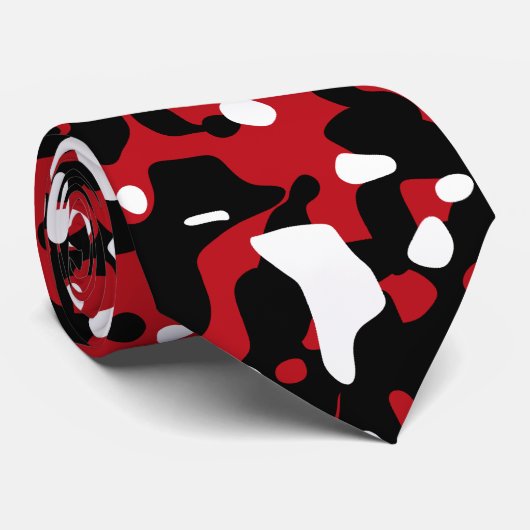 Falcons-Tarnung Krawatte (Gerollt)