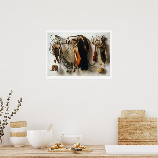 Falcony Equiment - 1650 Poster (Küche)