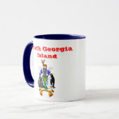 Falkalnd Inseln - Südgeorgia-Insel Tasse (Vorderseite Links)