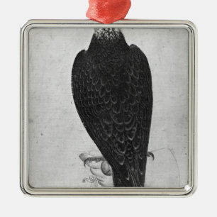 Falke an Hand Ornament Aus Metall