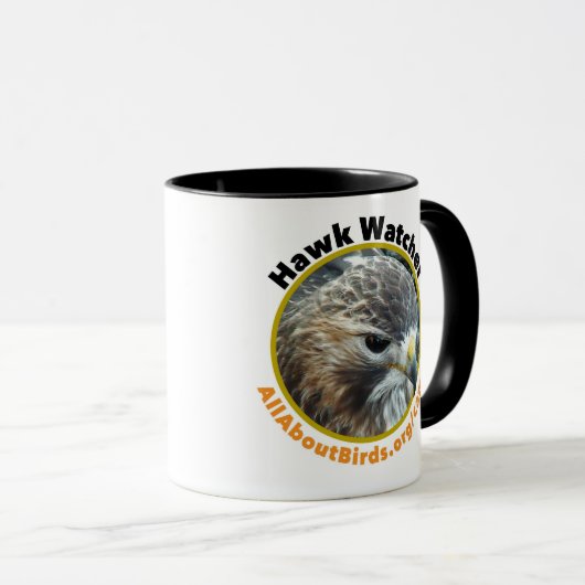 Falke-Beobachter Ezra Foto-Tasse Tasse (VorderseiteRechts)