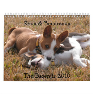 Falke-Fotografie Basenji Kalender 2010