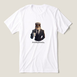 Falke Geschäftsmann beim Laden von Fokus Kaffee Tri-Blend Shirt