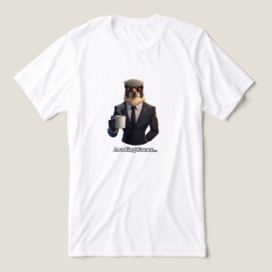 Falke Geschäftsmann beim Laden von Fokus Kaffee Tri-Blend Shirt