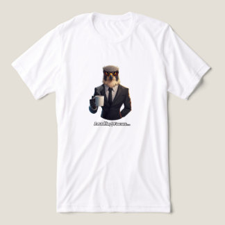 Falke Geschäftsmann beim Laden von Fokus Kaffee Tri-Blend Shirt
