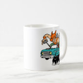 Falke in einem Falken, Mann! Kaffeetasse (VorderseiteRechts)