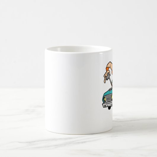 Falke in einem Falken, Mann! Kaffeetasse (Mittel)