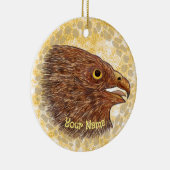 Falke Keramik Ornament (Rechts)