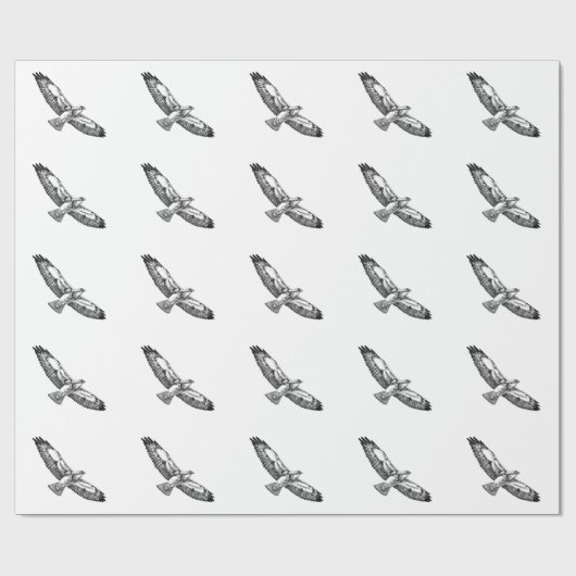 Falke-Packpapier Geschenkpapier (Flach)