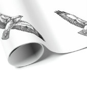 Falke-Packpapier Geschenkpapier (Rolleneckpunkt)