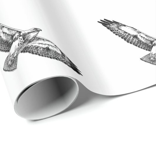 Falke-Packpapier Geschenkpapier (Rolleneckpunkt)