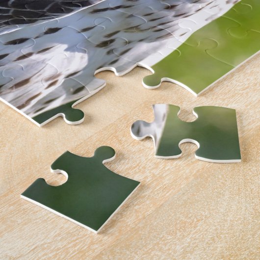 Falke-Puzzlespiel/Laubsäge mit Zinn Puzzle (Seite)